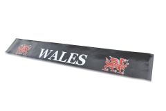 UV Rubber WALES Print Rear Mud Flaps For Trailer Truck - 240x35cm