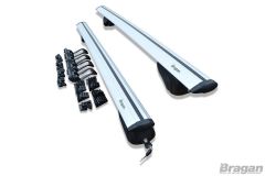 To Fit Audi A3 Sportback 2004+ Integrated Roof Rail Cross Bars + T Bolts