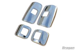 To Fit 2011+ Mercedes Atego Stainless Steel Mirror Covers