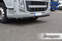 Low Bar + LEDs + Down Lights For Volvo FH Series 2&3 - BLACK