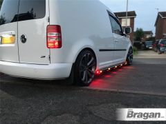 Side Bars + LEDs For Volkswagen Caddy 2010 - 2015
