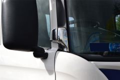To Fit Scania 4 Series Chrome Mirror Arm Bracket Covers