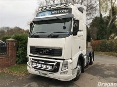 To Fit Volvo FH Series 2 & 3 Grill Light Bar C + Jumbo Spots + Step Pad + Side LEDs