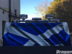 To Fit 2000 - 2006 Ford Transit MK6 Rear Roof Light Bar + Round Spots + Beacon + LEDs