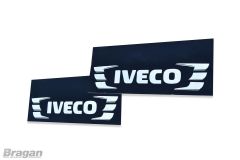 2pc Pair UV Rubber Iveco Front Mudguards