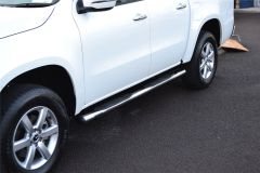 To Fit 2017+ Mercedes-Benz X-Class Side Bars + Amber LEDs