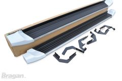 To Fit 2012 - 2016 Isuzu D Max / Rodeo Running Boards (Paintable)