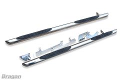 Side Bar Pair 3" For Nissan X-Trail 2008 - 2014