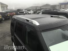To Fit Land Rover Discovery 3 / 4 Silver Aluminium Roof Rails