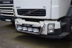 To Fit 2006+ Volvo FL Grill Light Bar C + Step Pad + Side LEDs