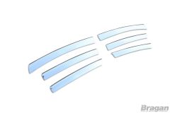 To Fit 2004 - 2010 VW Volkswagen Caddy Chrome Grille Trim Set