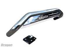 To Fit 2005 - 2016 Nissan Navara D40 Rear Bumper Guard