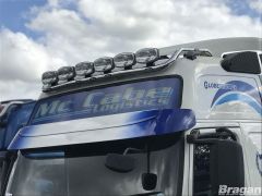 To Fit Volvo FH Series 2 & 3 Globetrotter XL Roof Light Bar + Flush LED