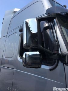 Chrome Side Mirror Covers for Volvo FH Series 2 & 3