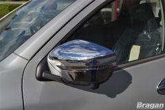 To Fit 2014+ Nissan Juke Chrome Mirror Covers