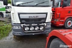 To Fit Kenworth K370 Grill Light Bar Type D + 9" Round Spots x4 (Same as DAF LF)