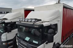 To Fit Scania P, G, R Series Pre 2009 Scania Low Day / Cab Roof Light Bar + Flush LED