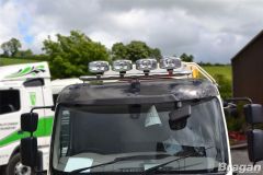 Roof Bar A + LEDs For Mercedes Atego Truck Stainless Steel Metal Accessories