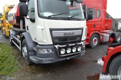 To Fit 2014+ DAF LF Euro 6 18T Grill Bar D + Round Spot Lamps