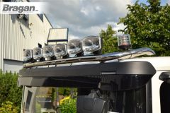 Roof Light Bar + LEDs + Jumbo Spots x6 + Clear Beacons For Scania New Generation P, G & XT Series