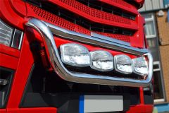To Fit Mercedes Actros MP3 Grill Bar C + Jumbo Spots + Side LEDs + Step Pad