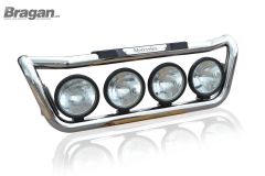 To Fit Mercedes Actros MP3 Grill Bar D + Round Spot Lamps + Side LEDS