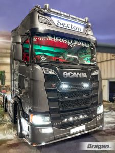 Under Bumper Bar + LEDs + Down Lights For Scania New Generation R & S 2017+