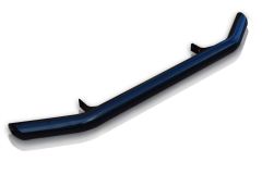 BLACK Front Spoiler Bar + Slim LEDs For Ford Ranger T6 2016 - 2023