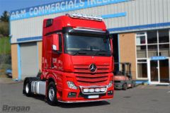 To Fit Mercedes Actros MP4 Classic Space Roof Light Bar + Jumbo Spots + Slim LEDs