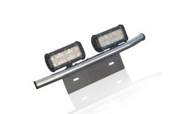 Number Plate Bar + LED Spot Light Bar For Vauxhall Opel Movano 2010 - 2021