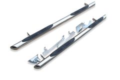 To Fit 2003 - 2010 Nissan Interstar LWB Side Bars with Step Pads x4