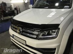Bonnet Guard For Volkswagen Amarok 2016 - 2023 Smoked Tinted Deflector Protector 4x4
