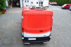 To Fit 2014+ Ford Transit MK8 Rear Roof Bar + Flashing Beacon + Lamps + LEDs