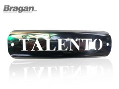 Nameplate For Fiat Talento Running Boards