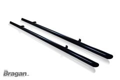 Black Side Bars For Peugeot Partner LWB 2008 - 2016 - 2"