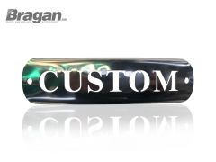 Nameplate For Ford Transit / Tourneo Custom Running Boards