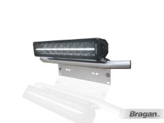 Number Plate Bar + 17" Night Blazer Dual Row LED Light Bar For Volkswagen Caddy 2004 - 2010