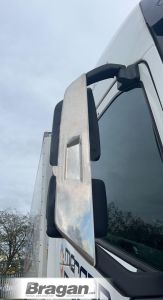 Side Mirror Chrome Covers For Volvo FH4 Globetrotter XL 2013 - 2021