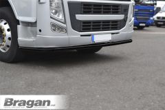 Low Bar For Volvo FH Series 2 & 3 + Mud Flaps x2 - BLACK