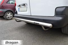 Rear Bumper Bar Back Protector For 2010+ Vauxhall Opel Movano
