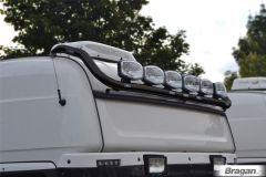 Roof Bar + Spots + LEDs + Beacons For Scania PGR 6 Series Topline 2009+ - BLACK