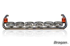 Roof Bar + LEDs + LED Spots x6 + Beacons x2 For Scania 4 Series Topline Trucks