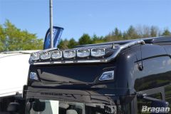 To Fit New Generation 2017+ Scania R & S Series High Cab Roof Bar + Slim LEDs
