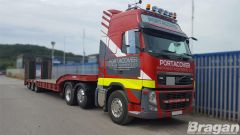 Roof Bar + Spots + LEDs + Amber Beacon + Air Horns + Clamps For Volvo FM4 Euro6 2013+