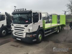 Roof Light Bar + LEDs + Spots + Clear Beacons + Air Horns + Clamps For Scania P G R Series Day Low Pre 2009
