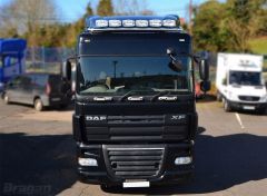 Roof Bar + Spots + LED + Clear Beacons + Air Horns + Clamps For DAF XF 105 Space