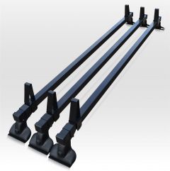 Roof Rack - 3 Bars System + Load Stops For Peugeot Partner 2008 - 2016