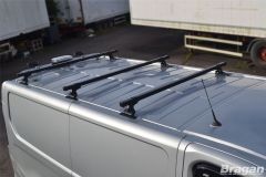 Roof Rack Bars 3-Bar + Load Stops For Nissan Primastar 2002 - 2014