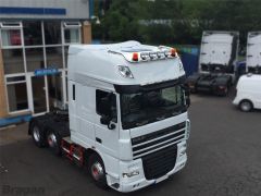 Roof Bar C + LED + Spots x4 + Amber Beacon + Air Horn + Clamps For DAF XF 106 SuperSpace 2013+