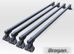 Rack Bars 4 Bar System For Volkswagen Transporter T6 Caravelle 2015 - 2022